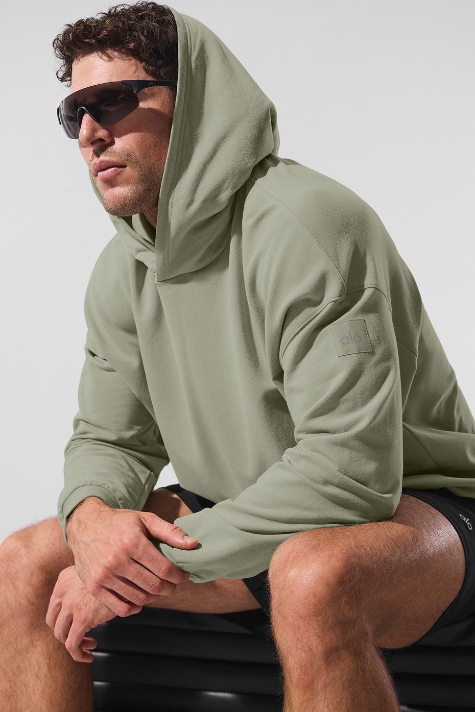 Double Take Hooded Sweatshirt — Limestone