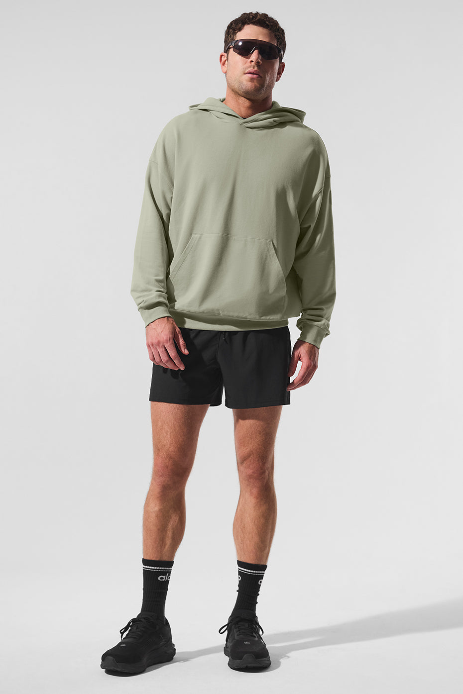 Double Take Hooded Sweatshirt — Limestone