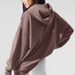 Double Take Hooded Sweatshirt — Mushroom