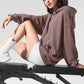 Double Take Hooded Sweatshirt — Mushroom