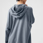 Double Take Hooded Sweatshirt — Steel Grey