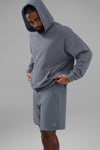 Double Take Hooded Sweatshirt — Steel Grey