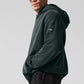 Double Take Hooded Sweatshirt — Charcoal Green