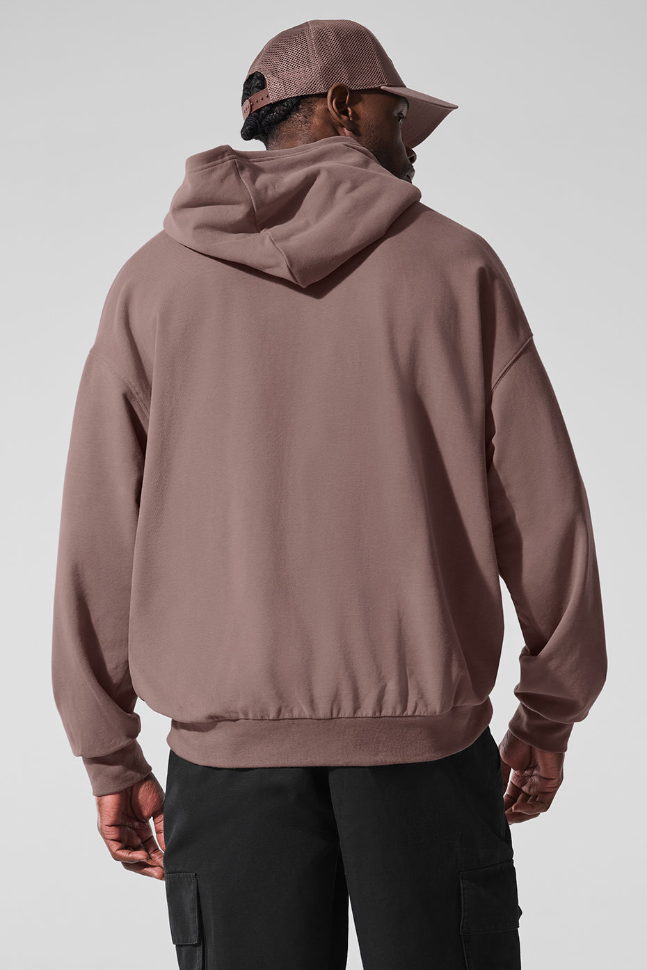 Double Take Hooded Sweatshirt — Mushroom
