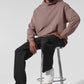 Double Take Hooded Sweatshirt — Mushroom