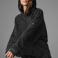 Chill Vintage Wash Hooded Sweatshirt — Black Wash