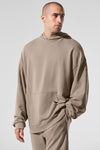 Chill Vintage Wash Hooded Sweatshirt — Gravel Wash