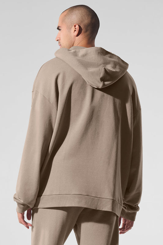 Chill Vintage Wash Hooded Sweatshirt — Gravel Wash