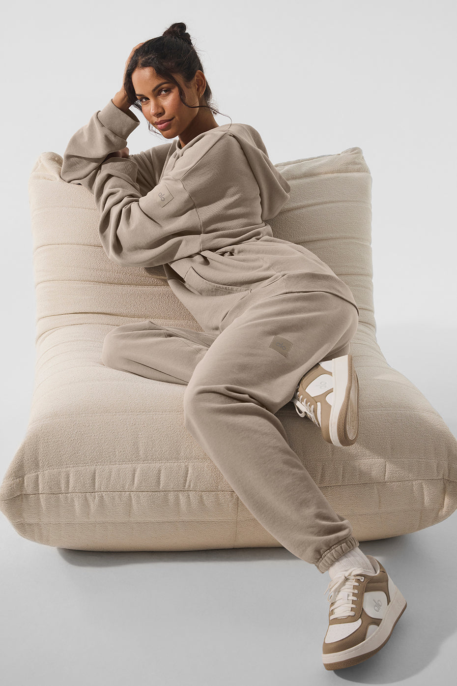 Chill Vintage Wash Hooded Sweatshirt — Gravel Wash
