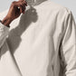 Light Weight Takeaway Track Crew Sweatshirt — Bone