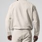 Light Weight Takeaway Track Crew Sweatshirt — Bone