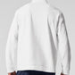 Conquer Max Mock Neck Full Zip — White