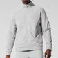 Conquer Max Mock Neck Full Zip — Athletic Heather Grey