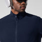 Conquer Max Mock Neck Full Zip — Navy