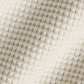 Elevate Waffle Long‑Sleeve Crew — Bone