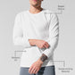 Vapor Crewneck Long‑Sleeve — White