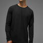 Vapor Crewneck Long‑Sleeve — Black