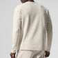 Double Take Long‑Sleeve Crew — Bone