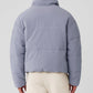 Stretch Woven Street Puffer — Fog