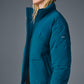 Stretch Woven Street Puffer — Eclipse Blue