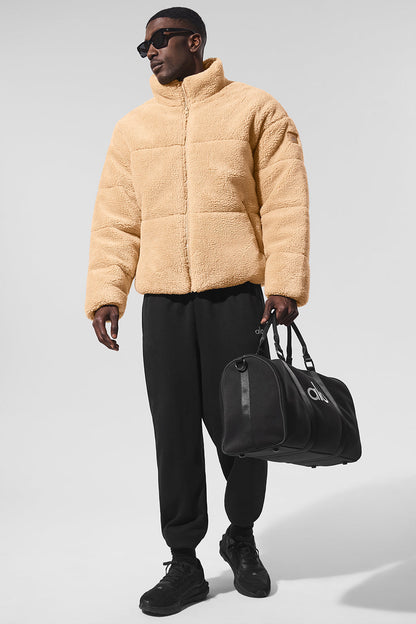 Sherpa Stage Puffer — Camel