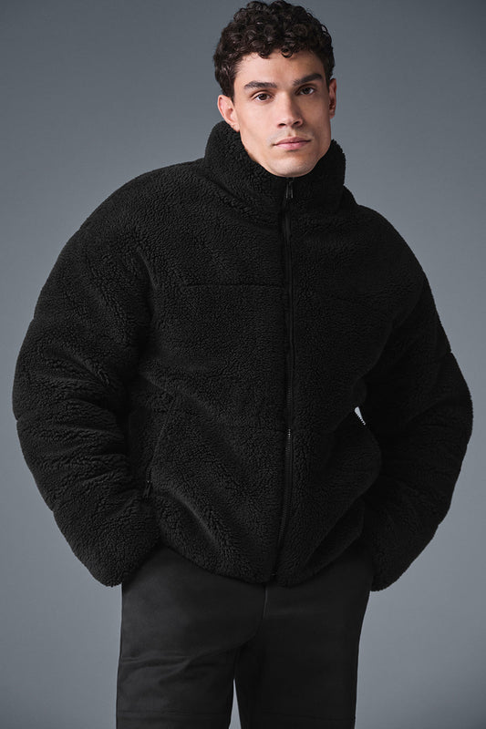 Sherpa Stage Puffer — Black