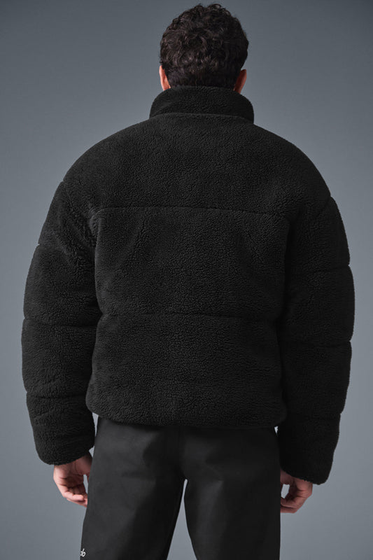 Sherpa Stage Puffer — Black