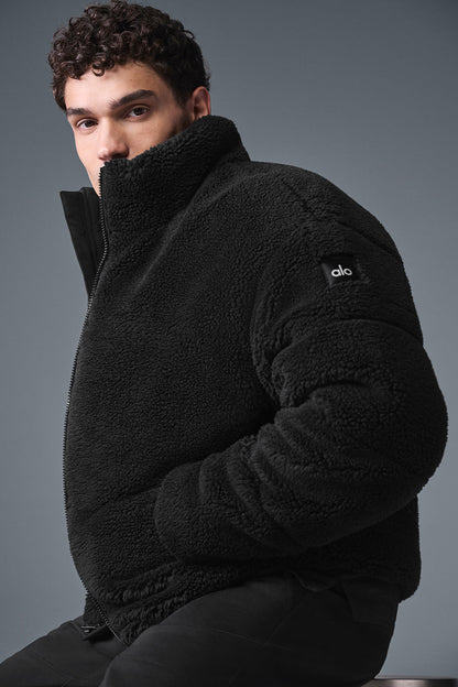 Sherpa Stage Puffer — Black