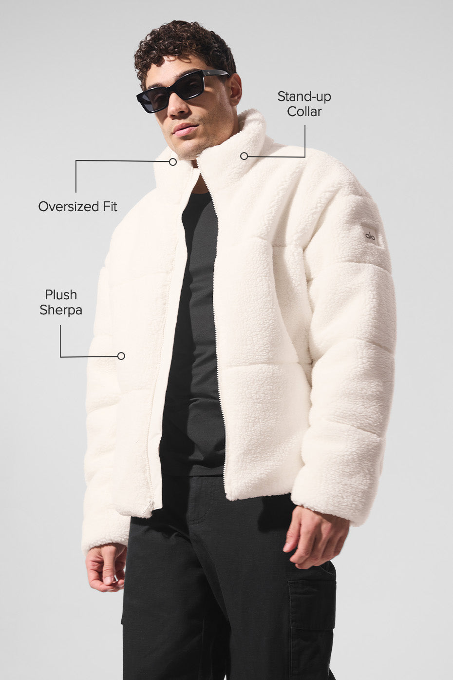 Sherpa Stage Puffer — Ivory