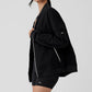 Division Ripstop Bomber Zip Jacket — Black