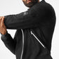 Division Ripstop Bomber Zip Jacket — Black