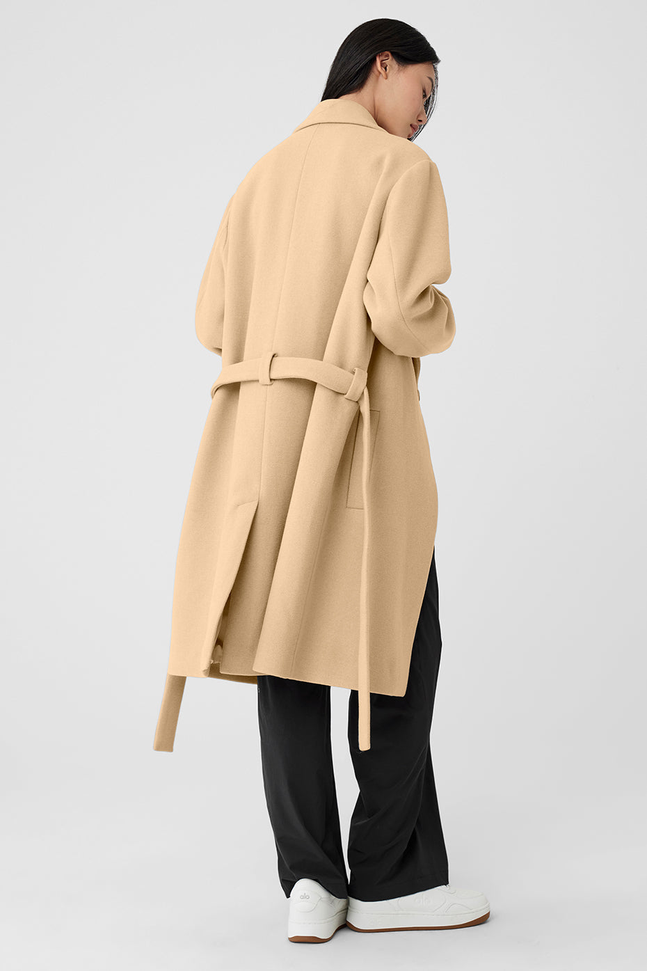 Wool Gameday Overcoat — Camel
