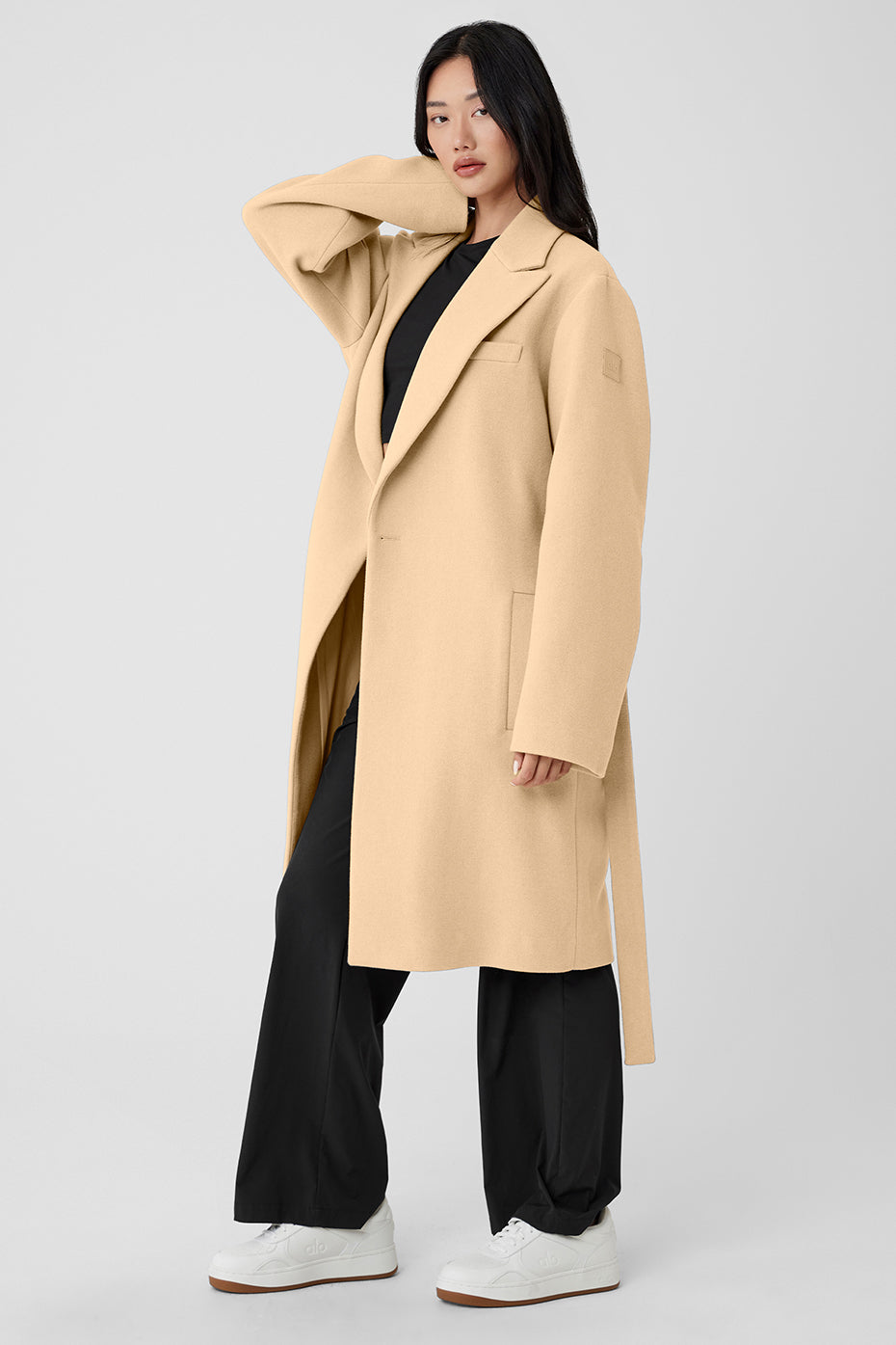 Wool Gameday Overcoat — Camel
