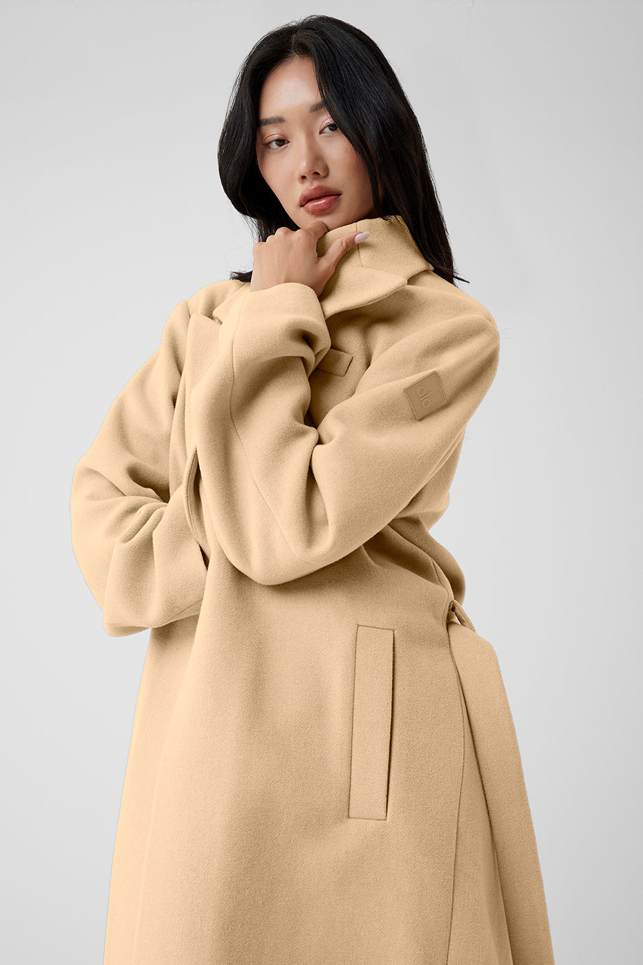 Wool Gameday Overcoat — Camel
