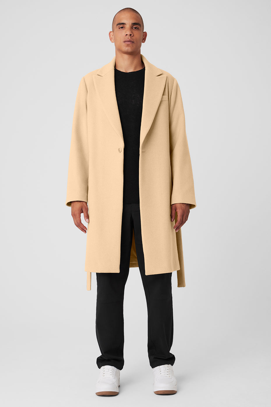 Wool Gameday Overcoat — Camel