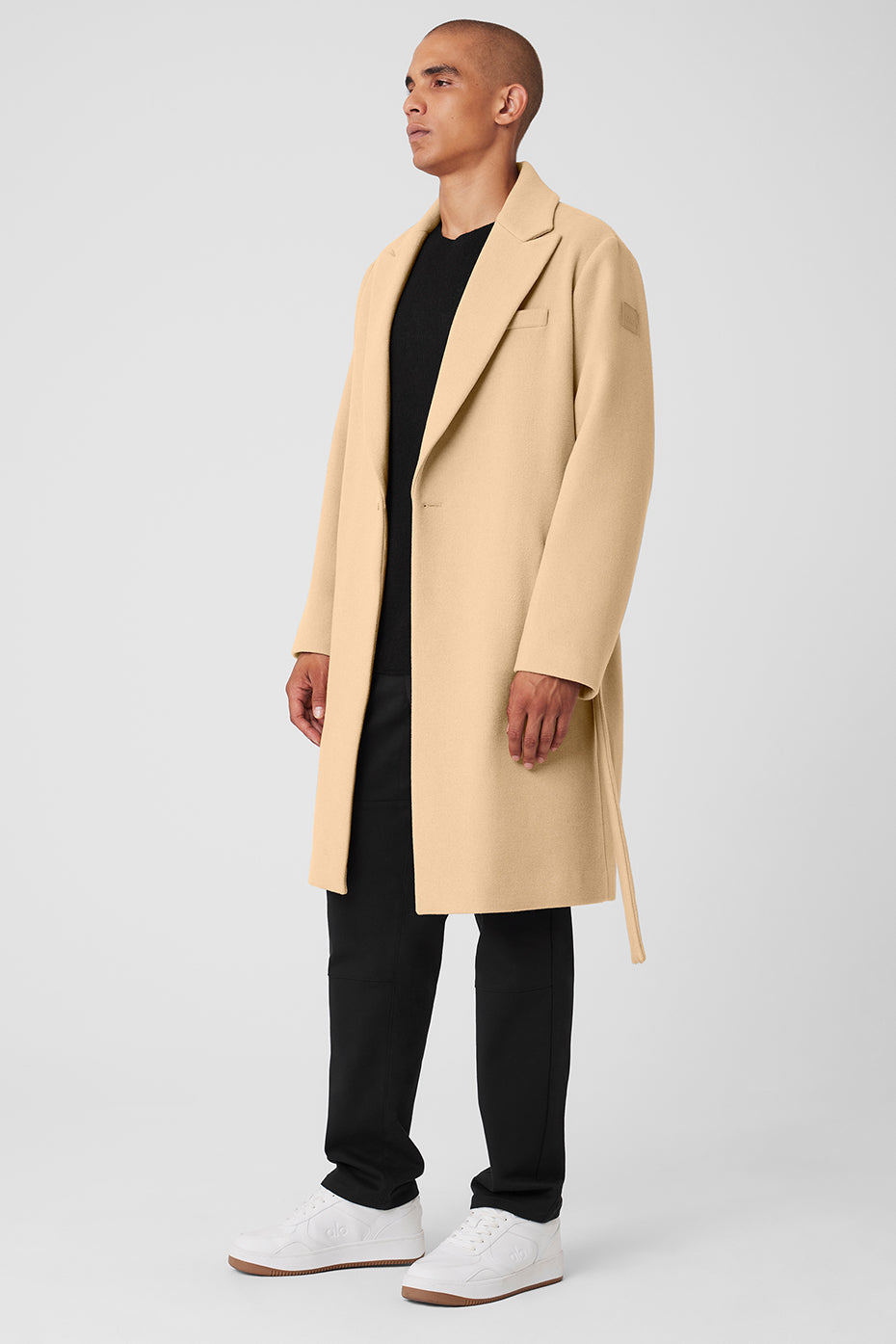 Wool Gameday Overcoat — Camel