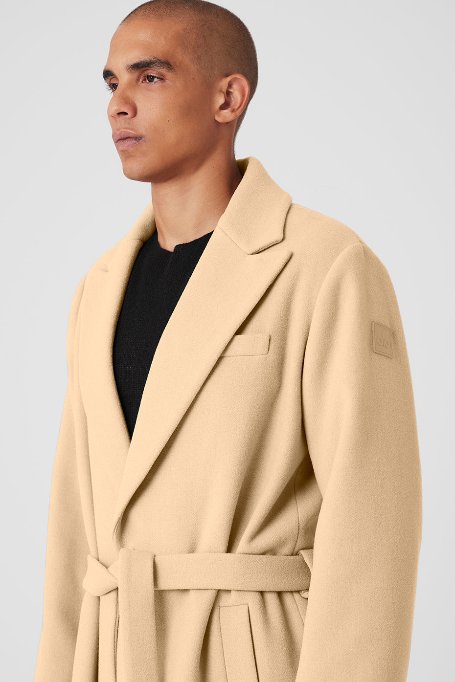 Wool Gameday Overcoat — Camel