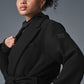 Wool Gameday Overcoat — Black