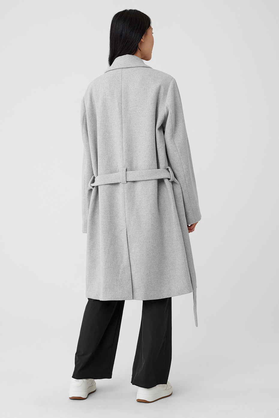 Wool Gameday Overcoat — Athletic Heather Grey