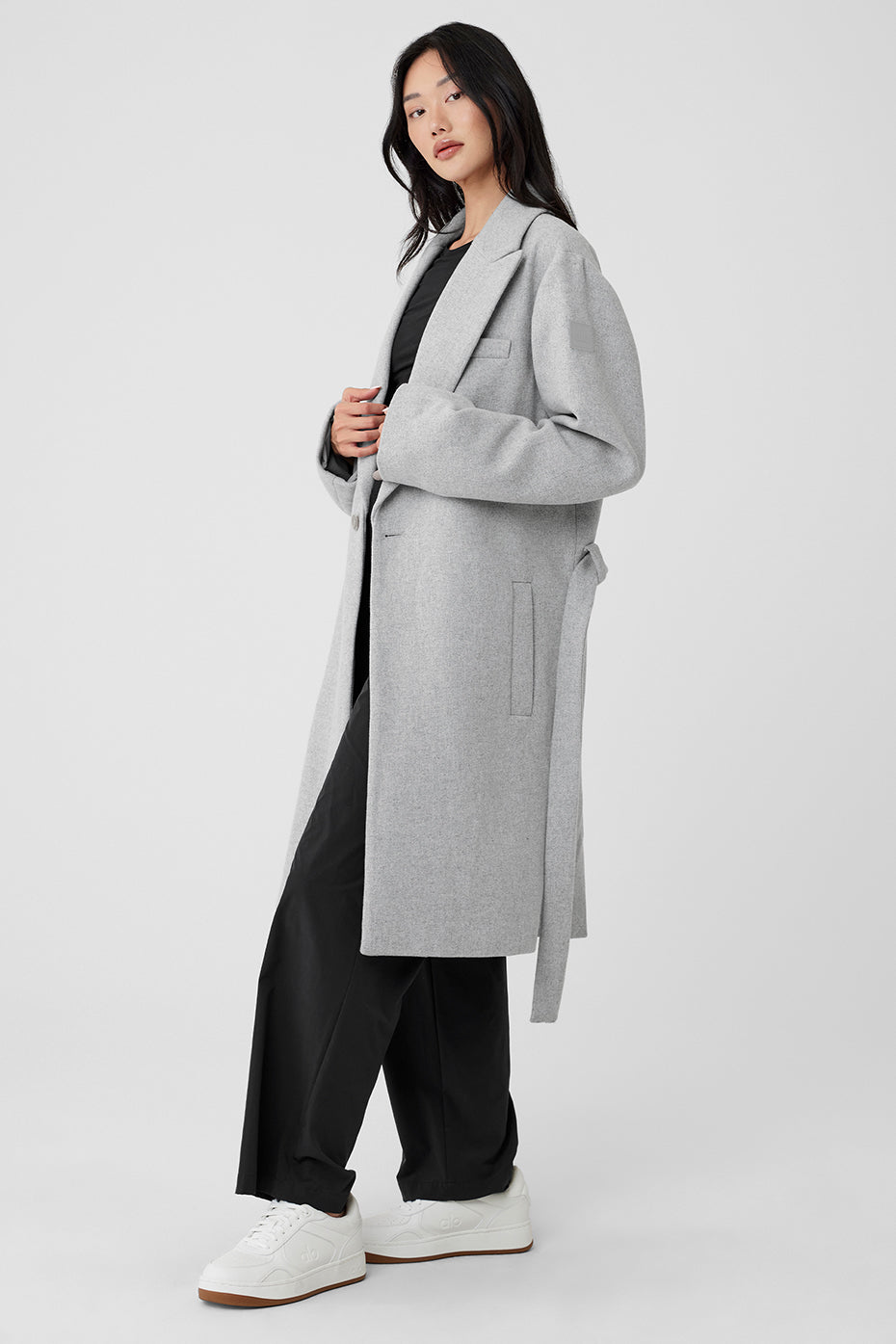 Wool Gameday Overcoat — Athletic Heather Grey