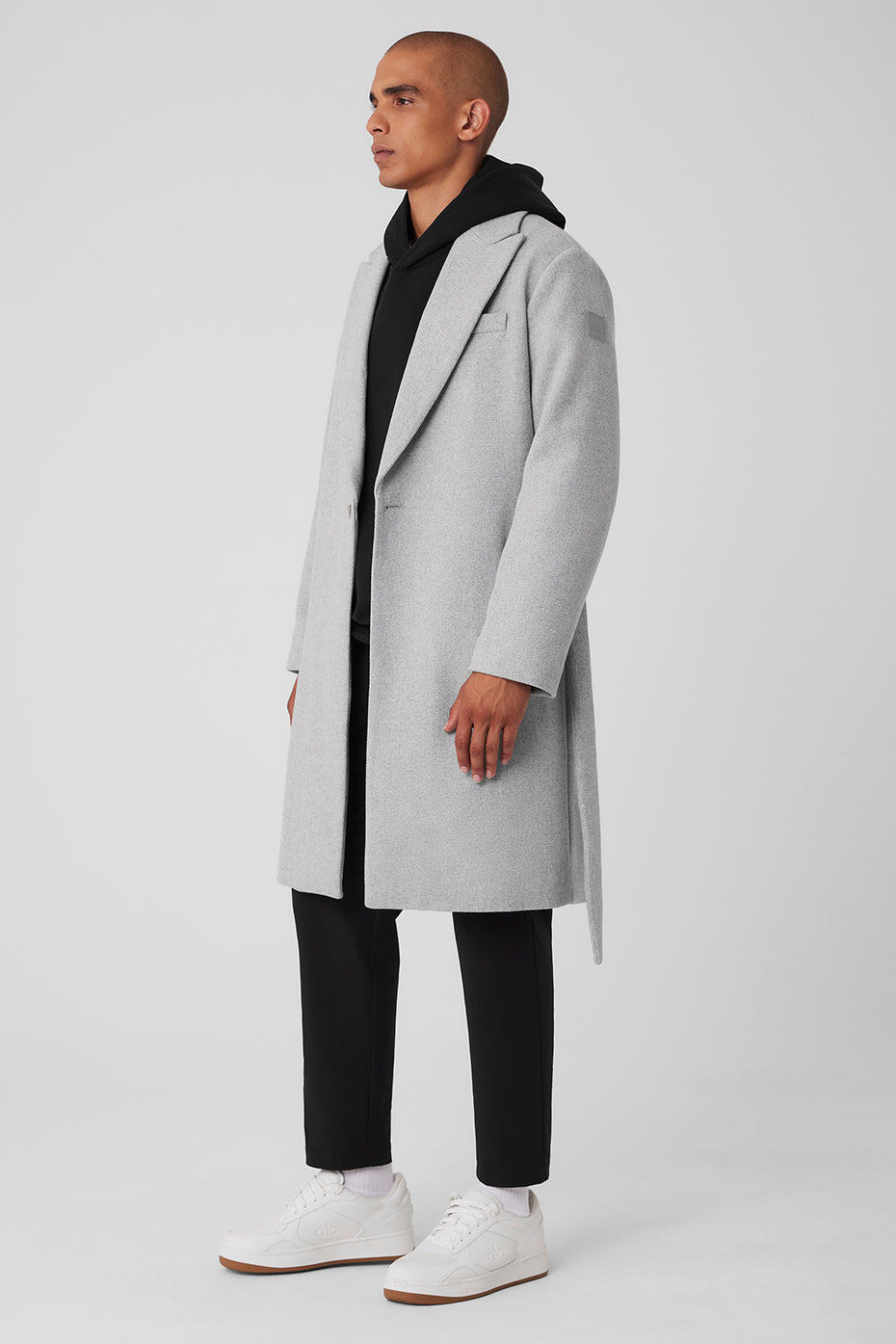 Wool Gameday Overcoat — Athletic Heather Grey