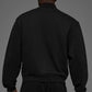 Renown Varsity Zip Jacket — Black