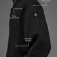 Renown Varsity Zip Jacket — Black