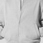 Renown Varsity Zip Jacket — Athletic Heather Grey