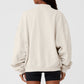 Renown Varsity Zip Jacket — Bone