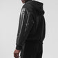 Select Hooded Bomber Zip Jacket — Black