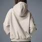 Select Hooded Bomber Zip Jacket — Bone