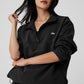 Takeaway Track Crew Sweatshirt — Black