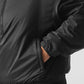 Latitude Light Weight 1/2 Zip Crew Sweatshirt Zip Jacket — Black