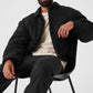 Voyage Utility Cargo Zip Jacket — Black